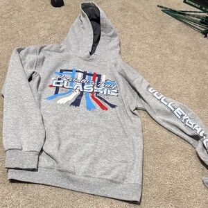 Asics Gray Hoodie Presidents Day classic